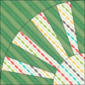 Friendship Fan variation quilt block www.dlstewart.com